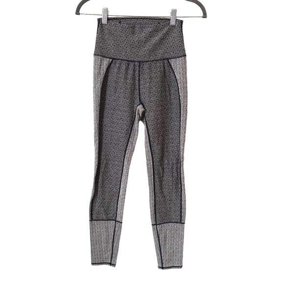 FREE PEOPLE MOVEMENT Patterned Knit Workout‎ Leggings Sz XS - Picture 1 of 4